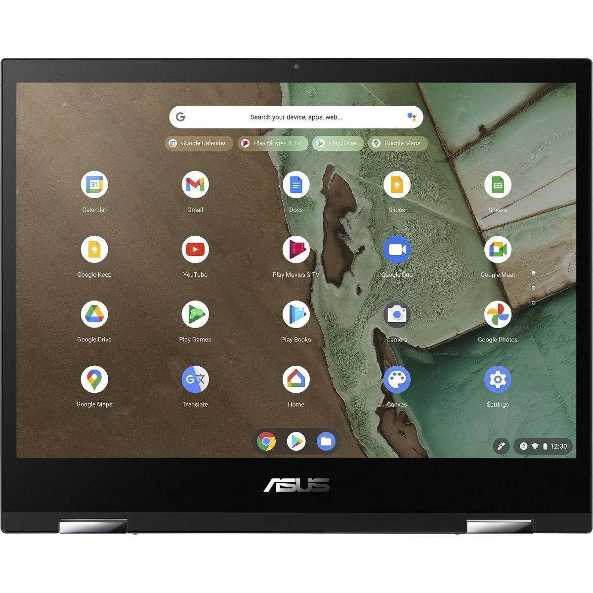ASUS Chromebook Flip CM3 12" Touchscreen MediaTek 4GB RAM 128GB Storage ChromeOS