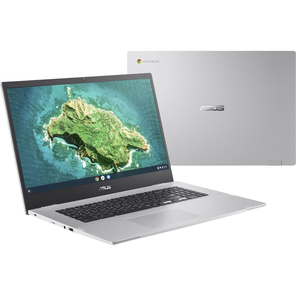 ASUS Chromebook Laptop CX17 17.3" FHD Intel Celeron N4500 4GB RAM 128GB Storage