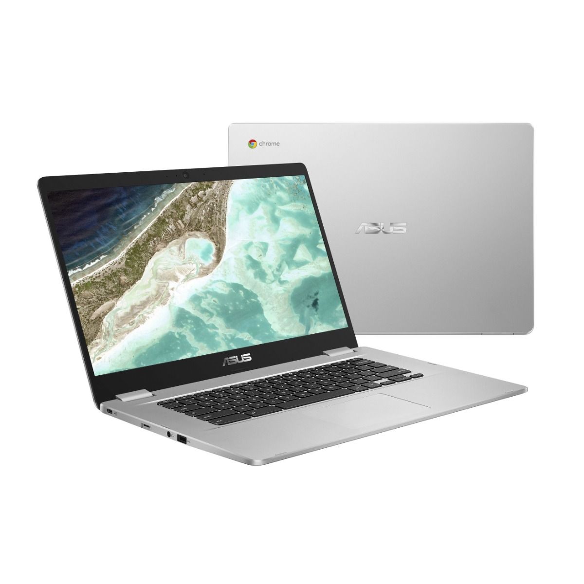 ASUS ChromeBook C523NA 15.6" FHD Intel Celeron N3350 4GB RAM 64GB Storage