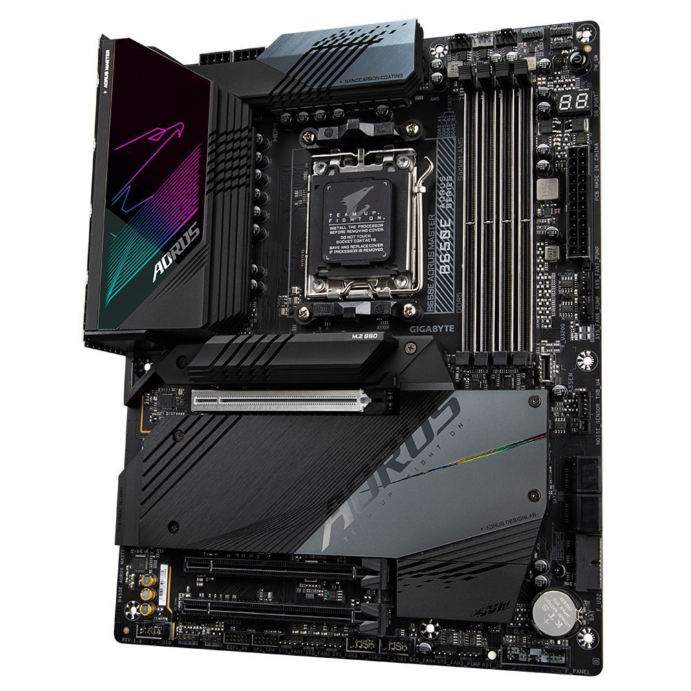 GIGABYTE Motherboard B650E AORUS MASTER AM5 Extended ATX AMD DDR5 USB-C