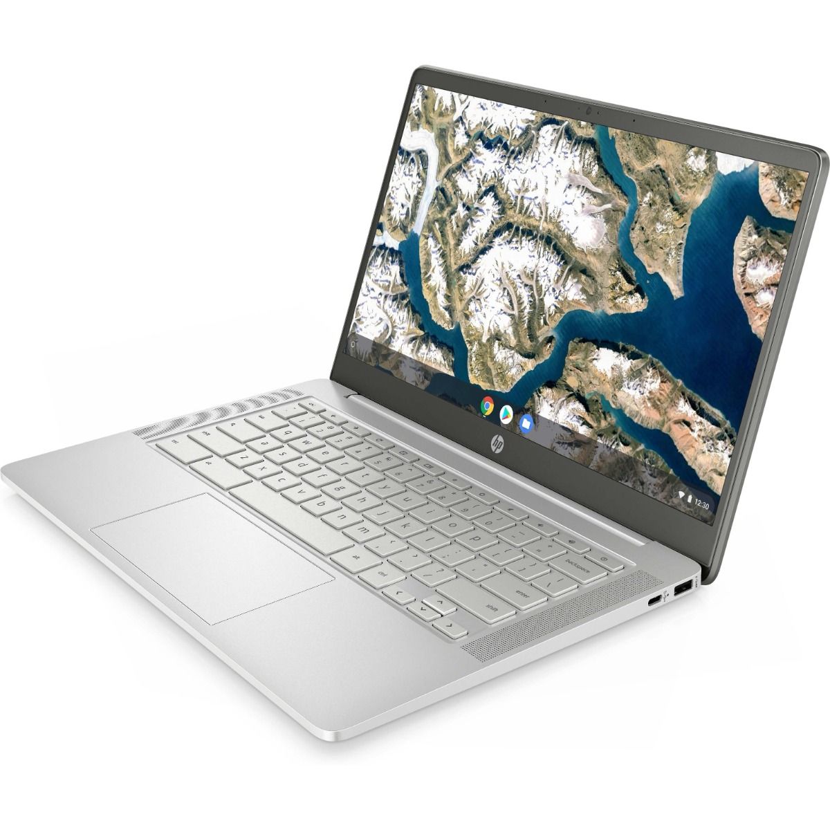 HP Chromebook 14a-nd0002na 14" Laptop AMD 3000 4GB RAM 64 GB eMMC Silver