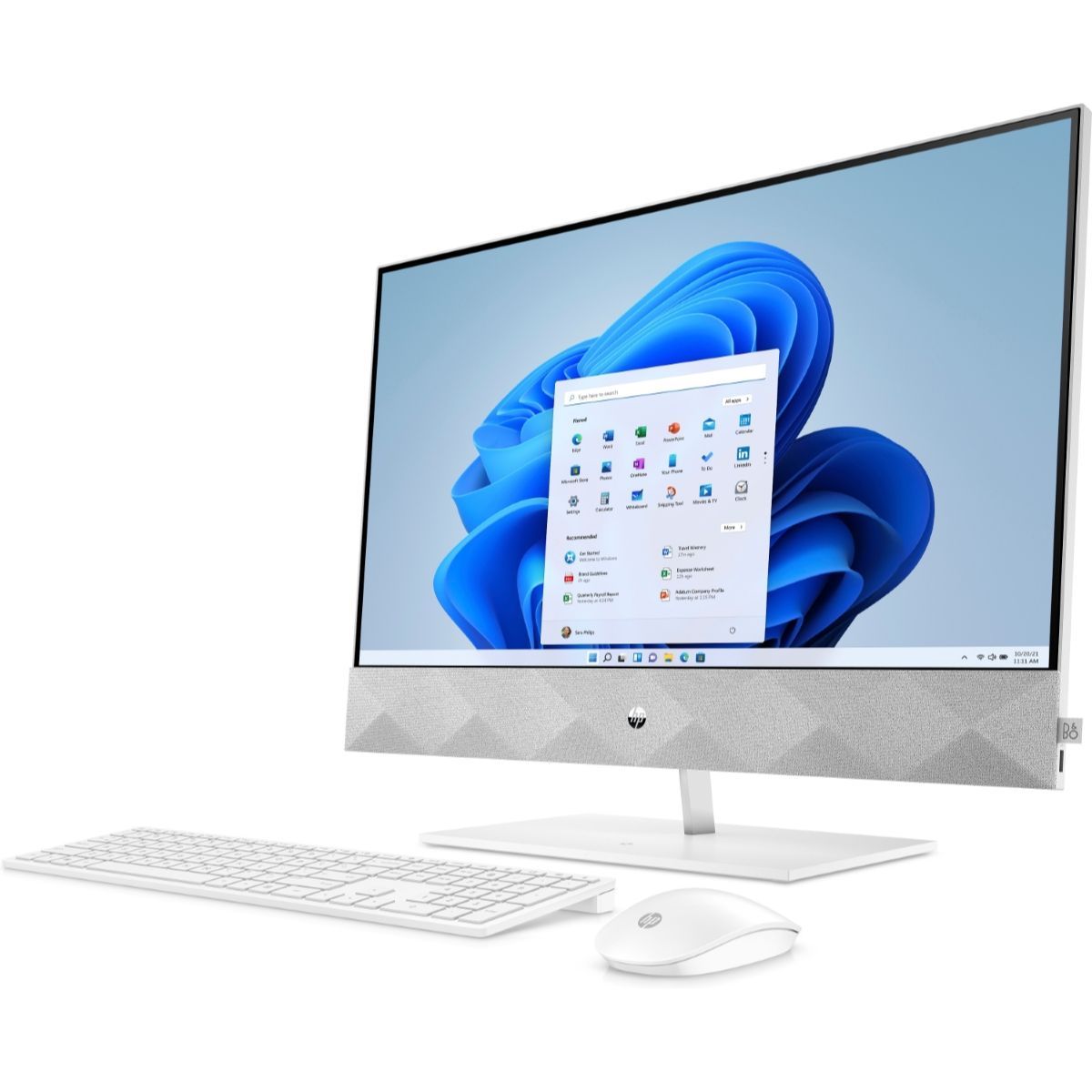 HP Pavilion 27-d1007na 27" All-in-one PC Intel Core i7 11th Gen 8GB RAM 1TB SSD
