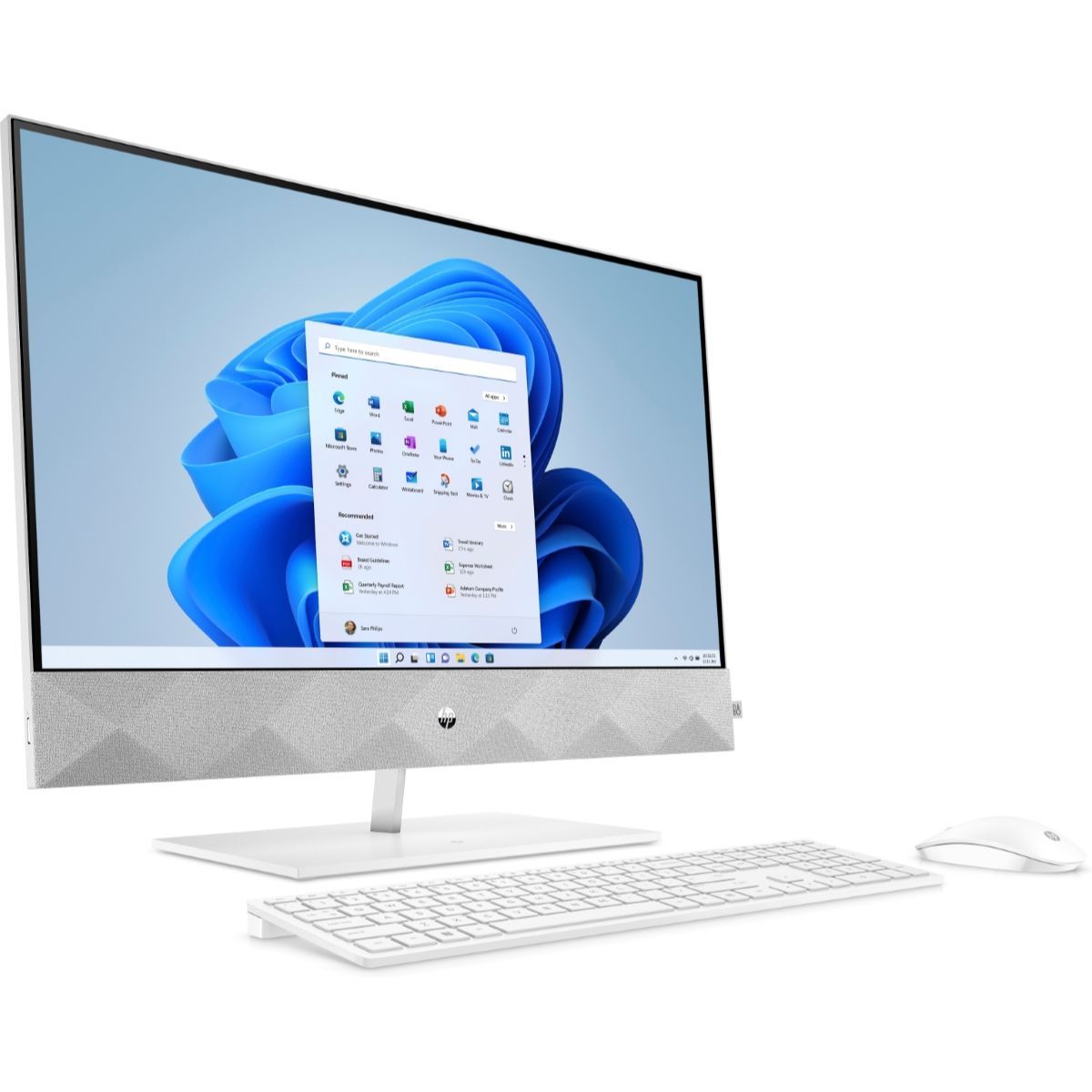 HP Pavilion 27-d1007na 27" All-in-one PC Intel Core i7 11th Gen 8GB RAM 1TB SSD