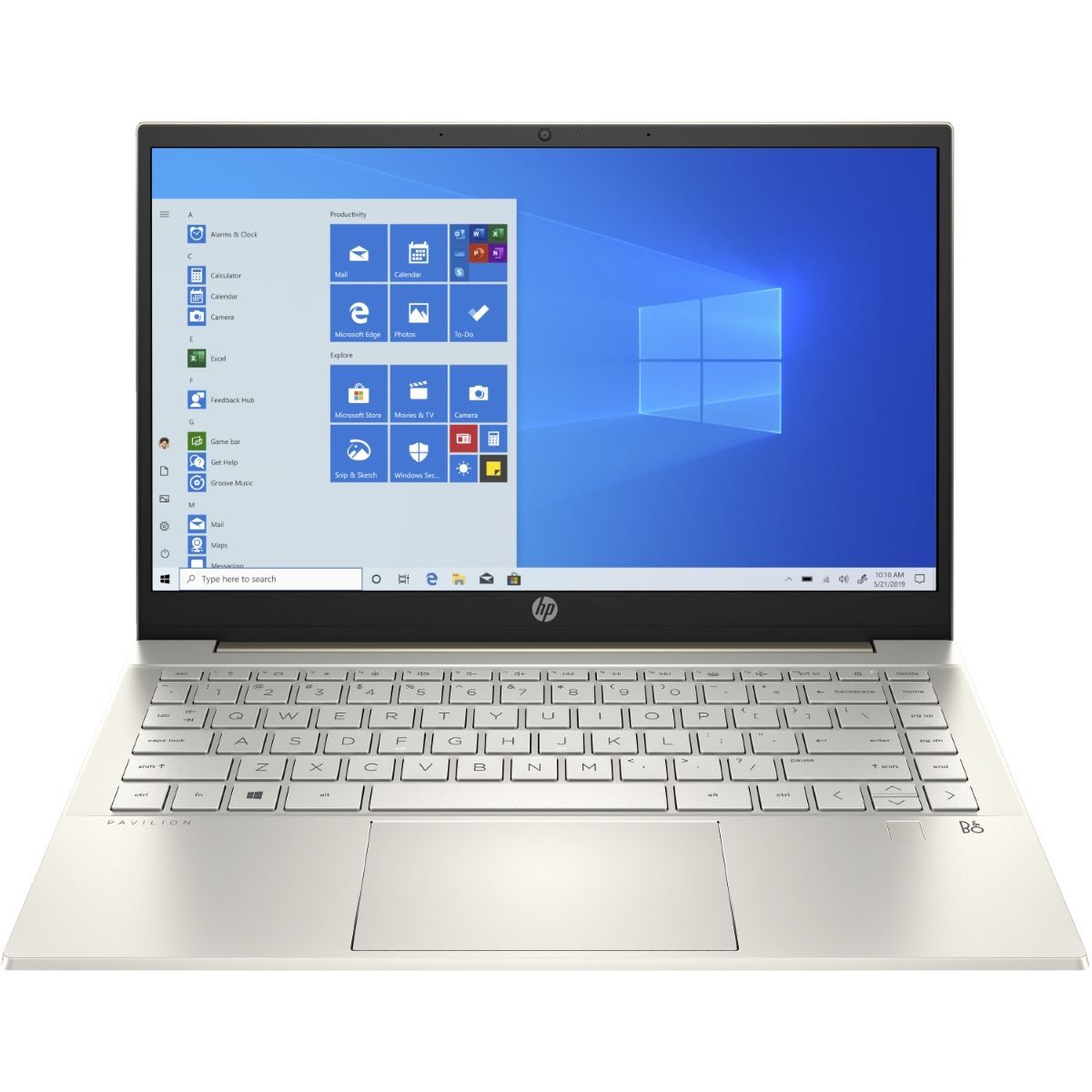HP Laptop Pavilion 14-dv0609na 14" Touchscreen Intel Pentium 4GB RAM 128GB SSD