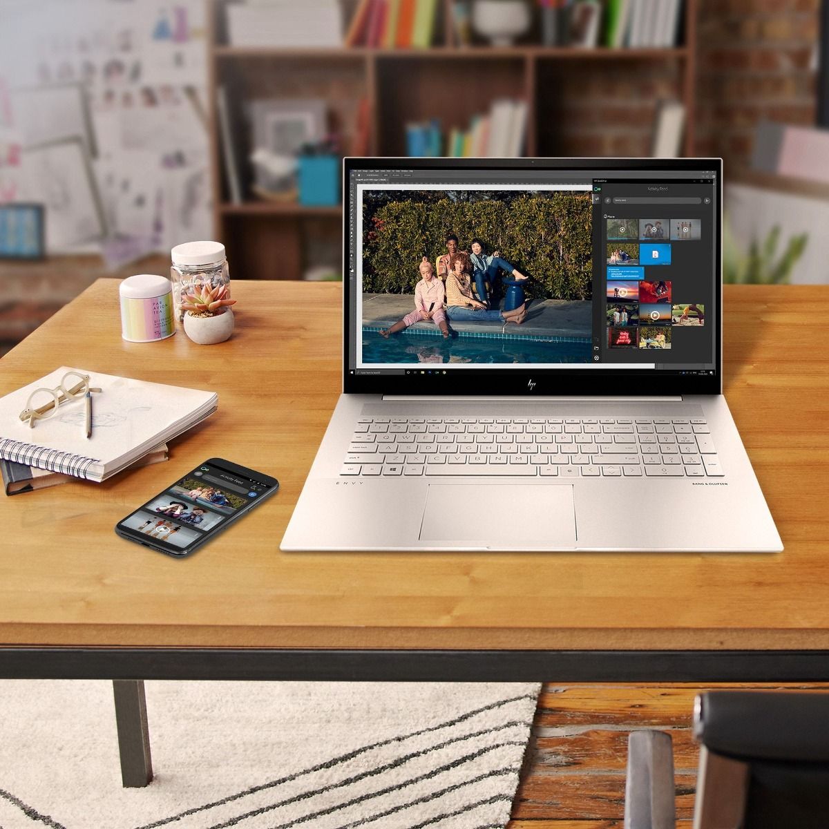 HP Laptop Envy 17-ch0508na 17.3" 4K UHD Intel Core i7-1165G7 32GB RAM 1TB SSD
