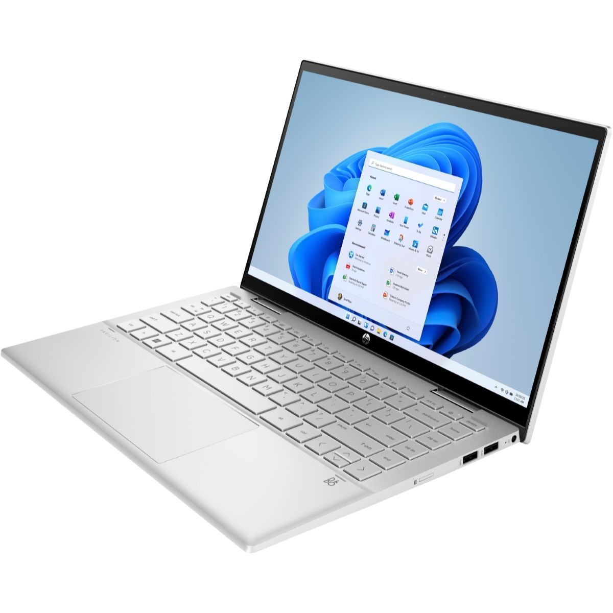 HP Pavilion x360 14" Touchscreen Laptop Intel Core i3 8GB RAM 128GB SSD Silver