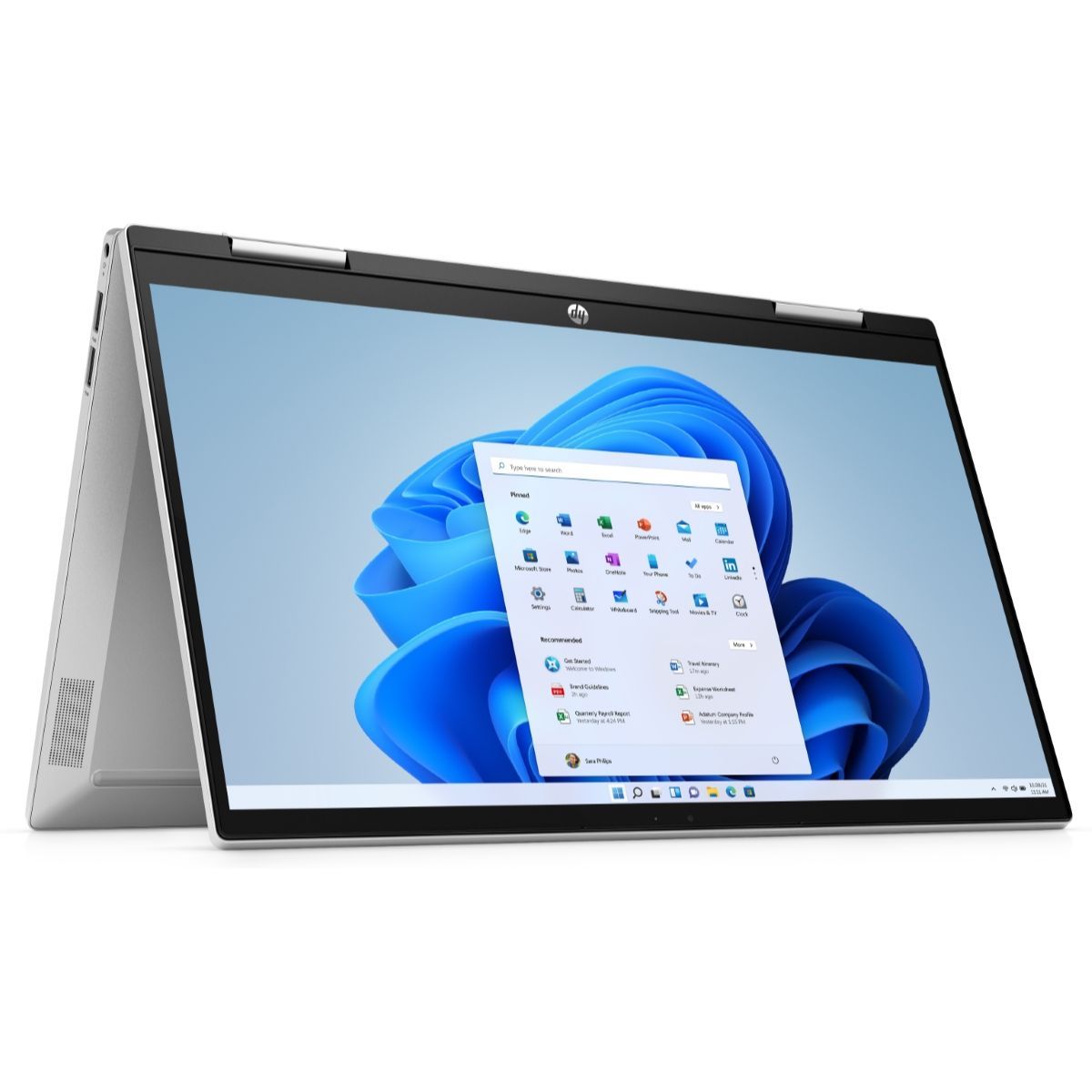 HP Pavilion x360 14" Touchscreen Laptop Intel Core i3 8GB RAM 128GB SSD Silver