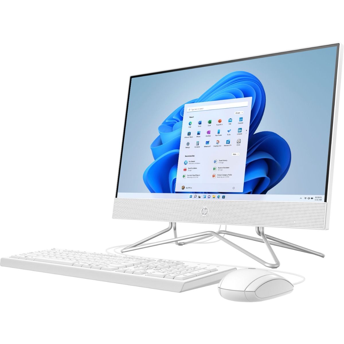 HP All-In-One PC 22-dd0001na 21.5" Full HD AMD Ryzen 3 3250U 4GB RAM 128GB SSD