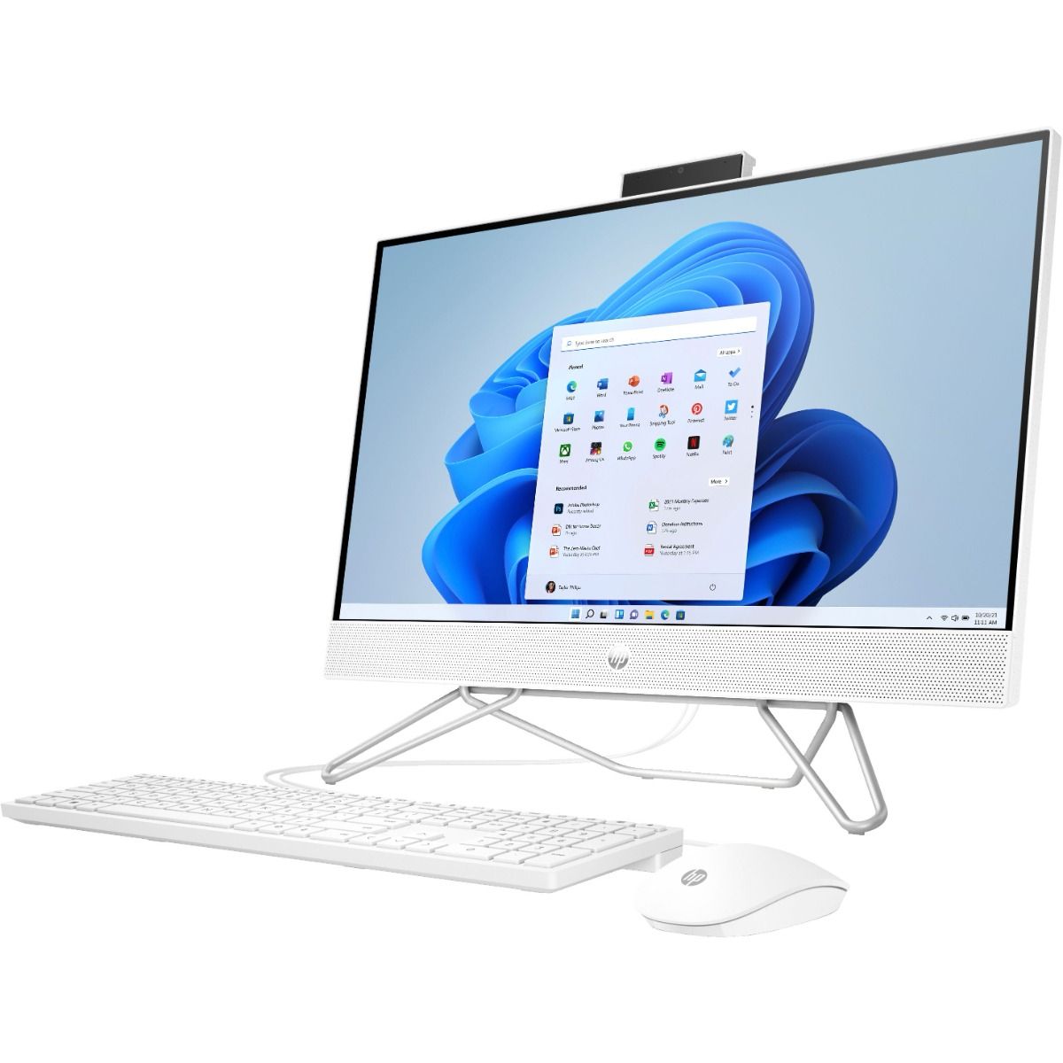 HP All-In-One PC 24-CB0021NA 23.8" Full HD AMD Ryzen 5 5500U 8GB RAM 512GB SSD