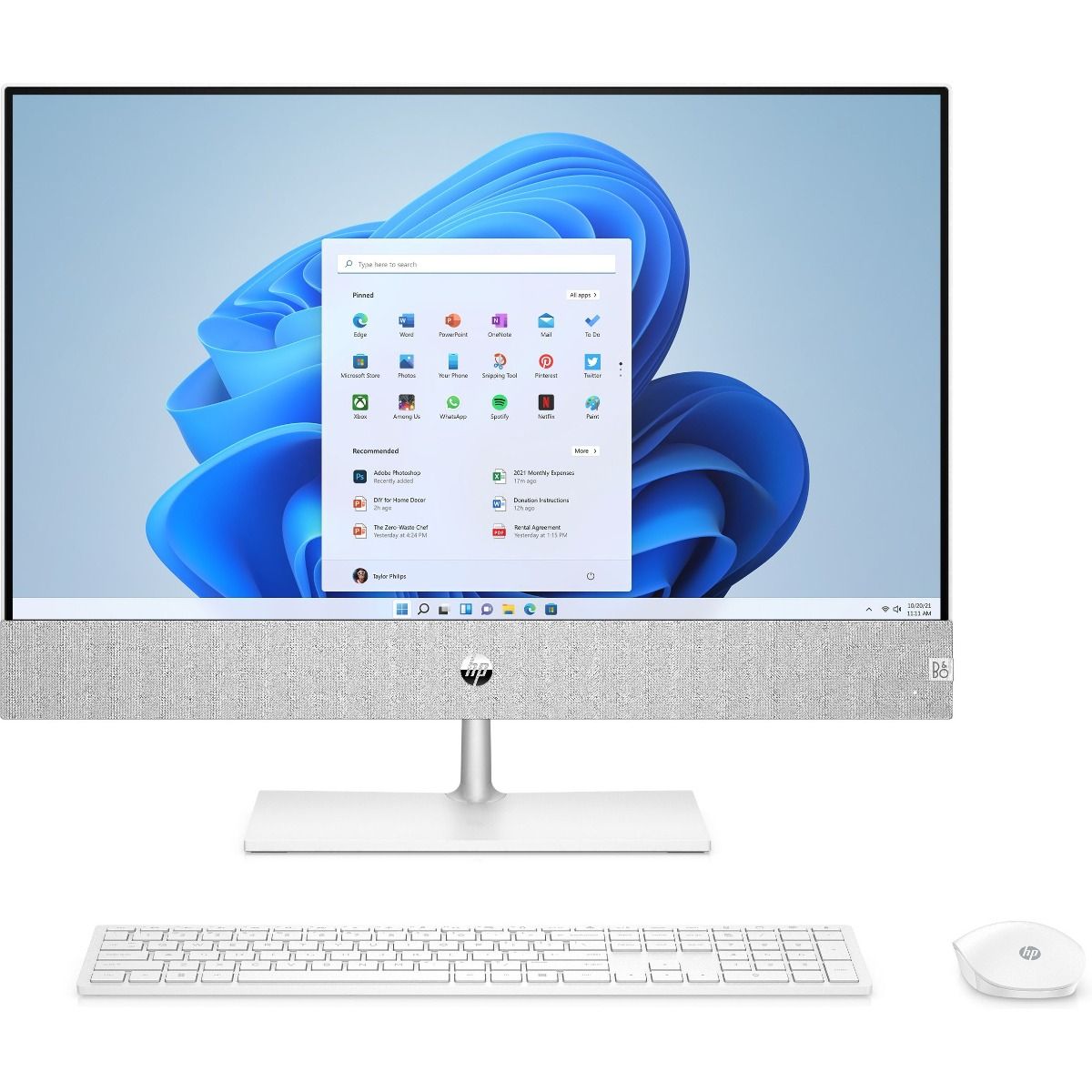 HP Pavilion 24-ca2002na 23.8" All-in-One PC Intel i5 13th Gen 8GB RAM 512GB SSD