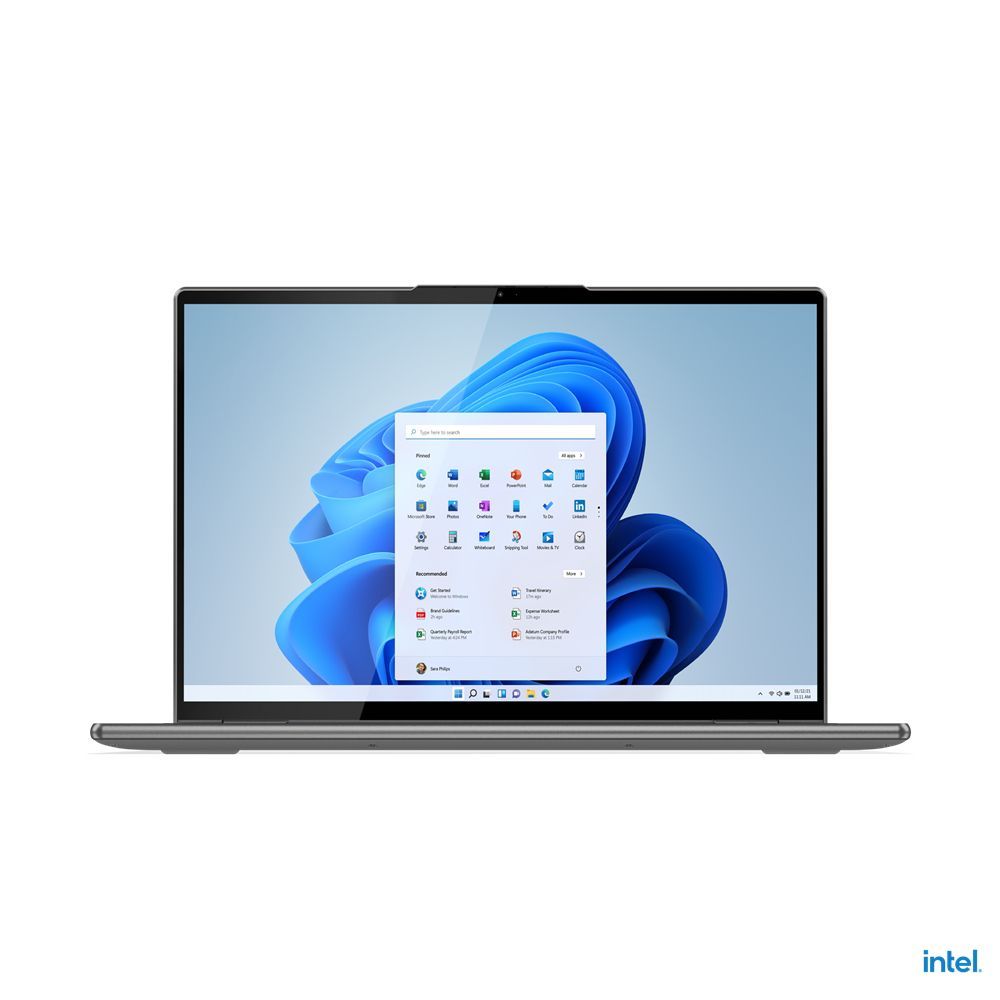 Lenovo Laptop Yoga 7 16IAP7 16" QHD+ Touchscreen i5-1240P 8GB RAM 256GB SSD