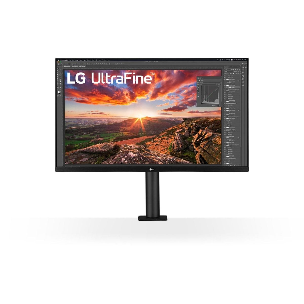 LG 32UN880-B 31.5" 4K Ultra HD IPS PC Monitor AMD FreeSync USB-C HDR10 Black