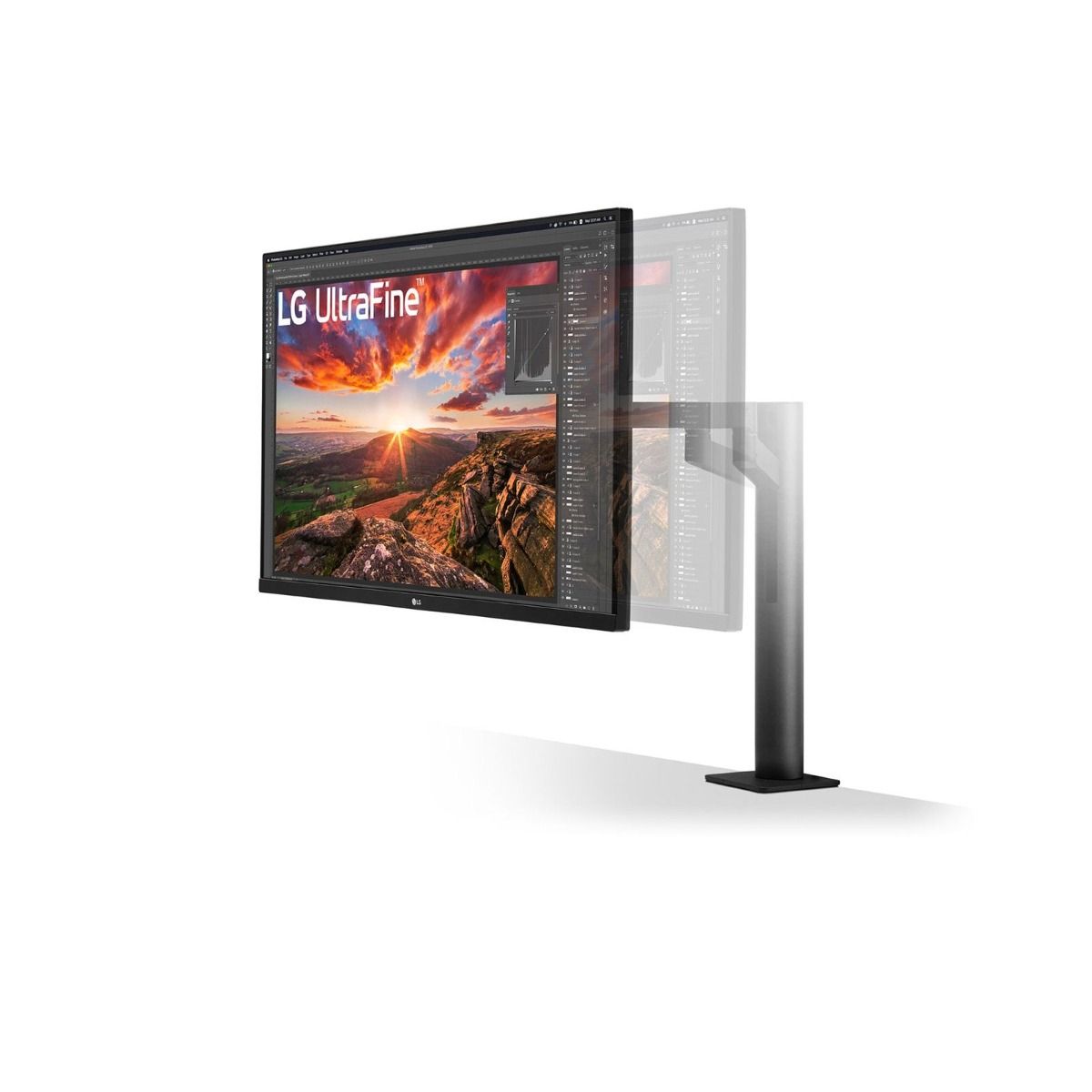 LG 32UN880-B 31.5" 4K Ultra HD IPS PC Monitor AMD FreeSync USB-C HDR10 Black