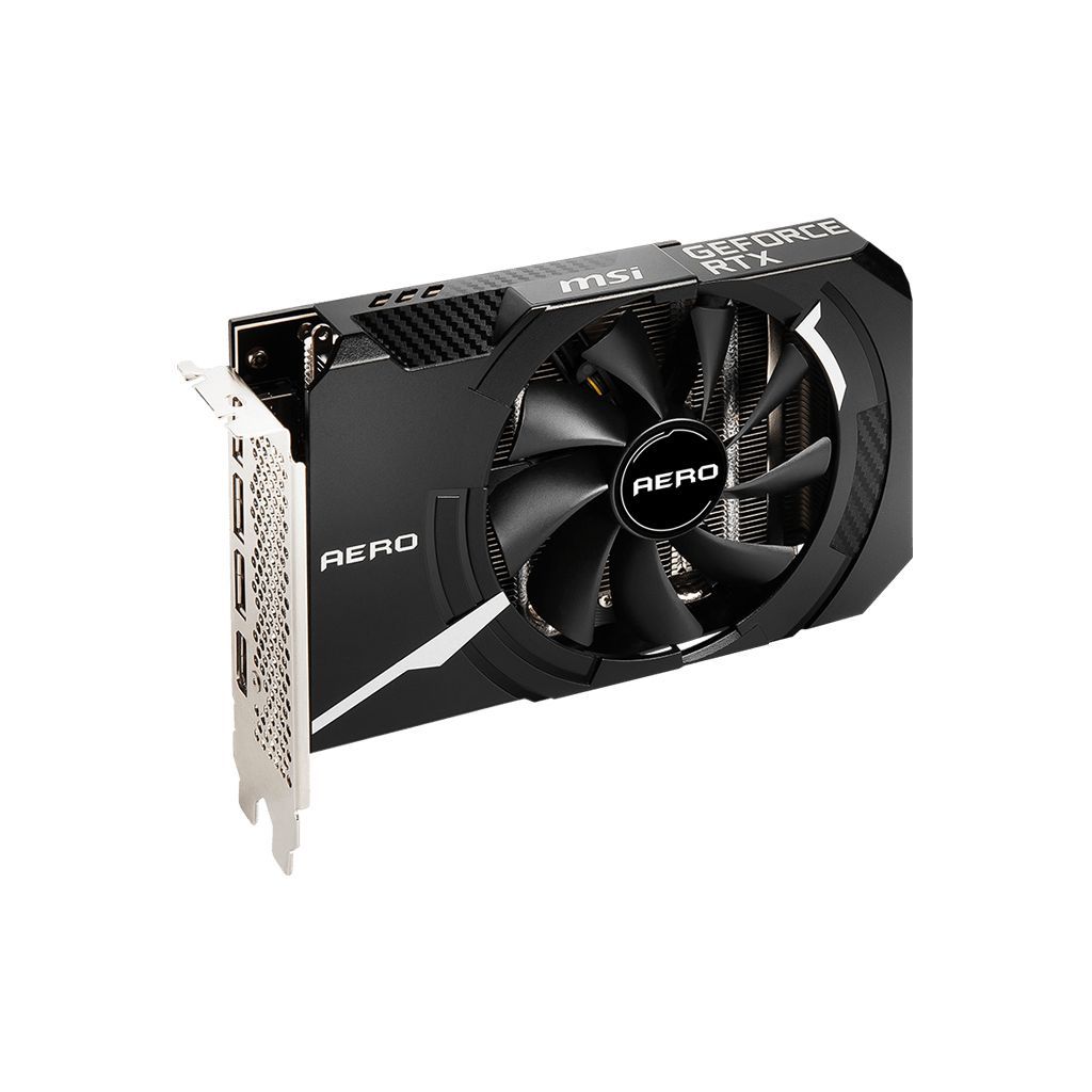MSI NVIDIA GeForce RTX 3060 AERO ITX OC 12GB GDDR6 Compact SFF Graphics Card