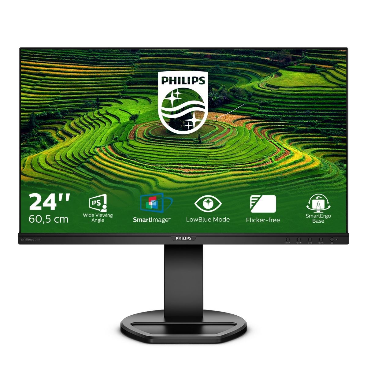 Philips Monitor B Line LCD 241B8QJEB/00 23.8" Full HD IPS Flicker-Free