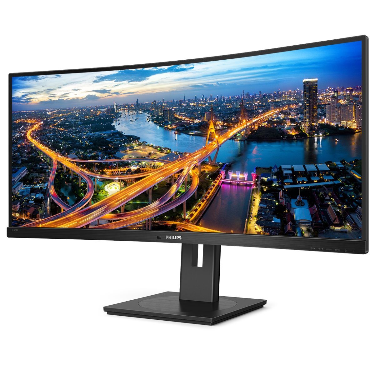 Philips B Line 346B1C/00 34" Quad HD 100Hz 1500R Curved Ultrawide LCD VA Monitor