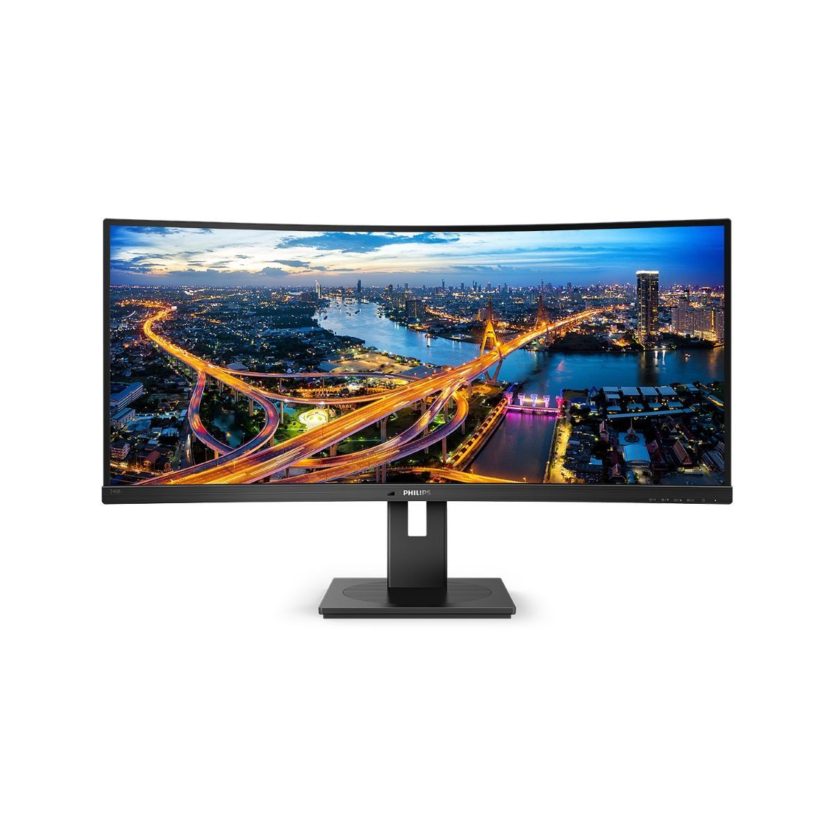 Philips B Line 346B1C/00 34" Quad HD 100Hz 1500R Curved Ultrawide LCD VA Monitor