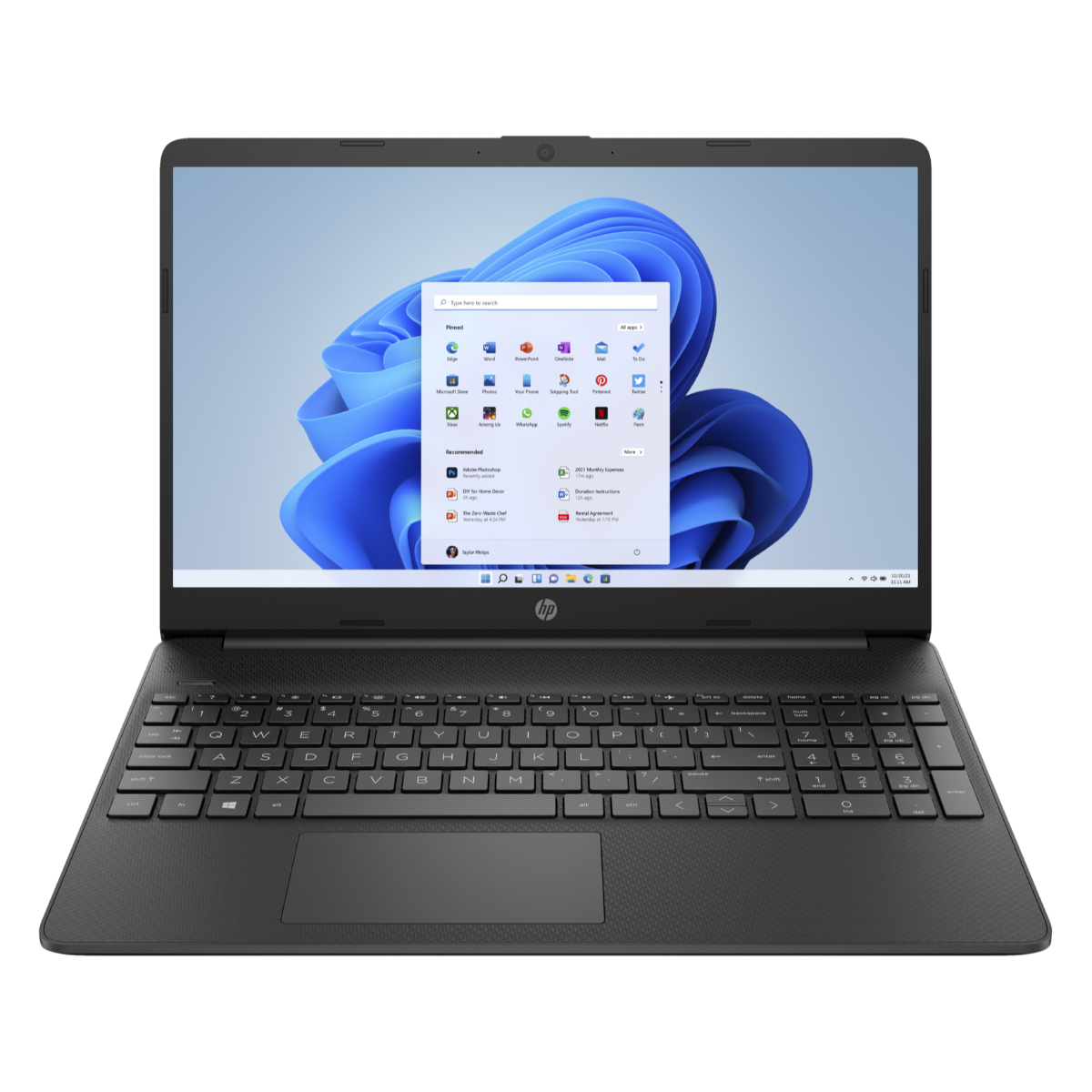 HP 15s-fq0501sa 15" Laptop Intel Pentium Silver N5030 4GB RAM 128GB SSD Black