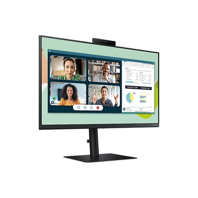 Samsung Monitor S4 Series S24A400VEU 24" Full HD IPS LCD Webcam FreeSync