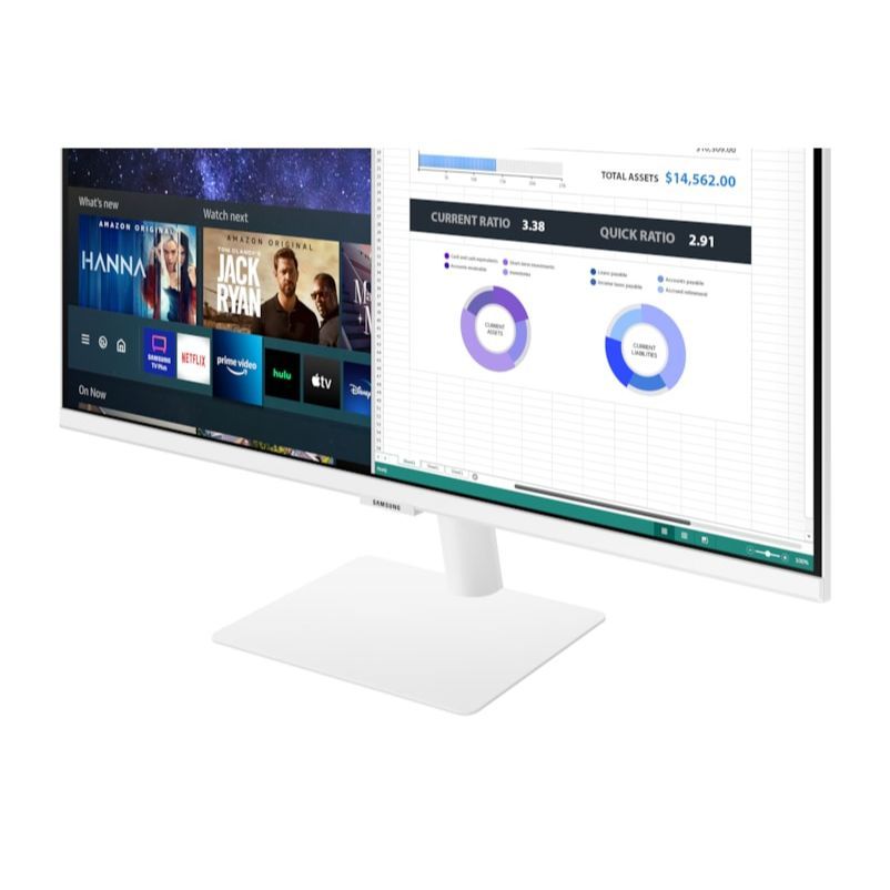 Samsung Smart Monitor LS27AM501NUXXU 27" Full HD 1080p Wi-Fi Smart Apps