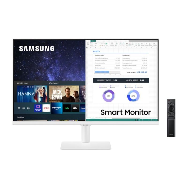 Samsung Smart Monitor LS27AM501NUXXU 27" Full HD 1080p Wi-Fi Smart Apps