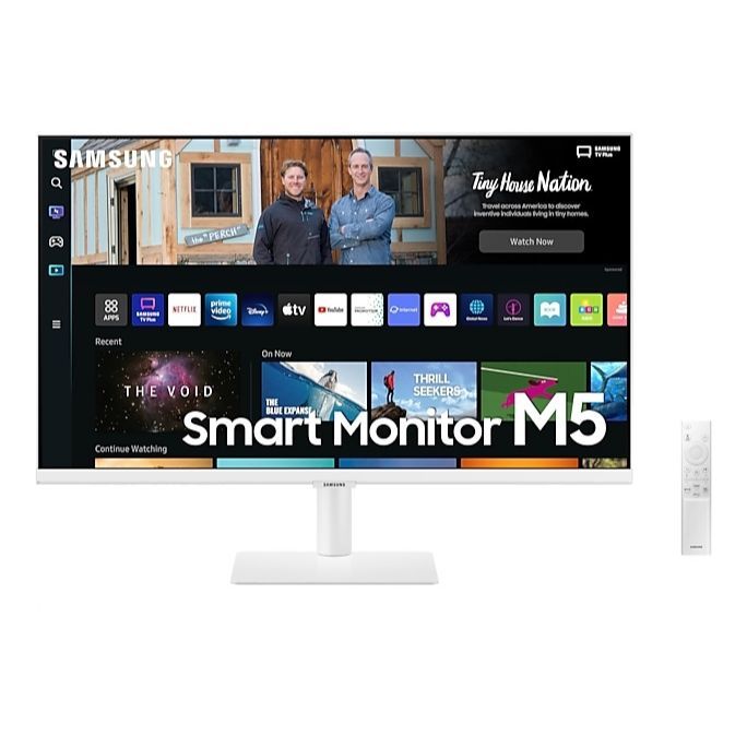 Samsung Smart Monitor M50B 27" Full HD LED Wi-Fi Smart Apps White