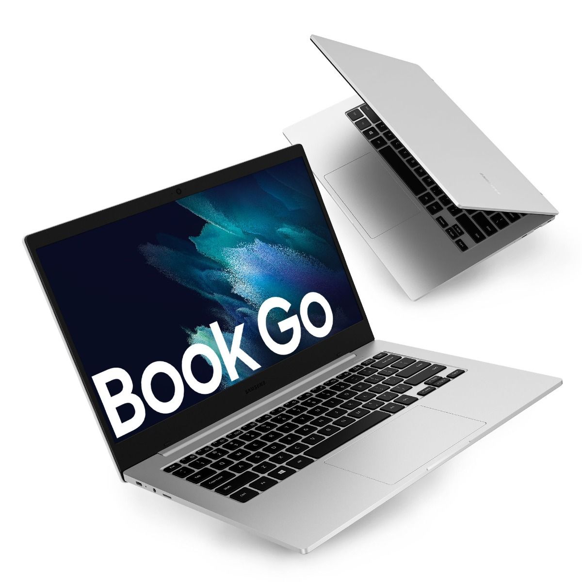 Samsung Galaxy Book Go LTE 14" Laptop Snapdragon 7c 4GB Ram 128GB Storage Silver