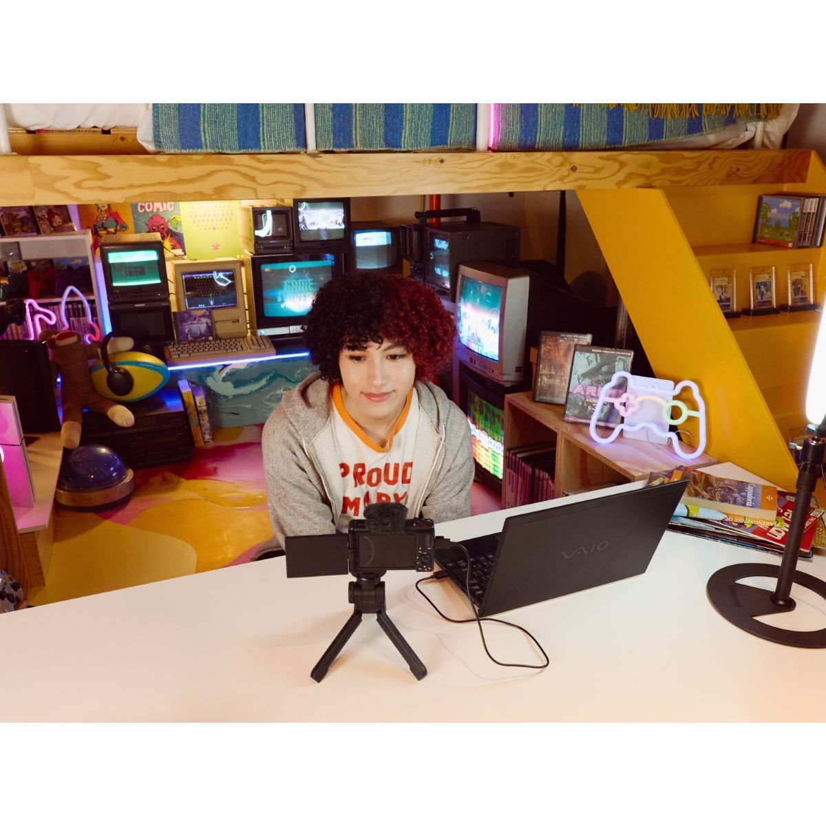 Sony Compact Vlogging Camera ZV-1F 20.1MP Touchscreen 4K Ultra HD USB-C