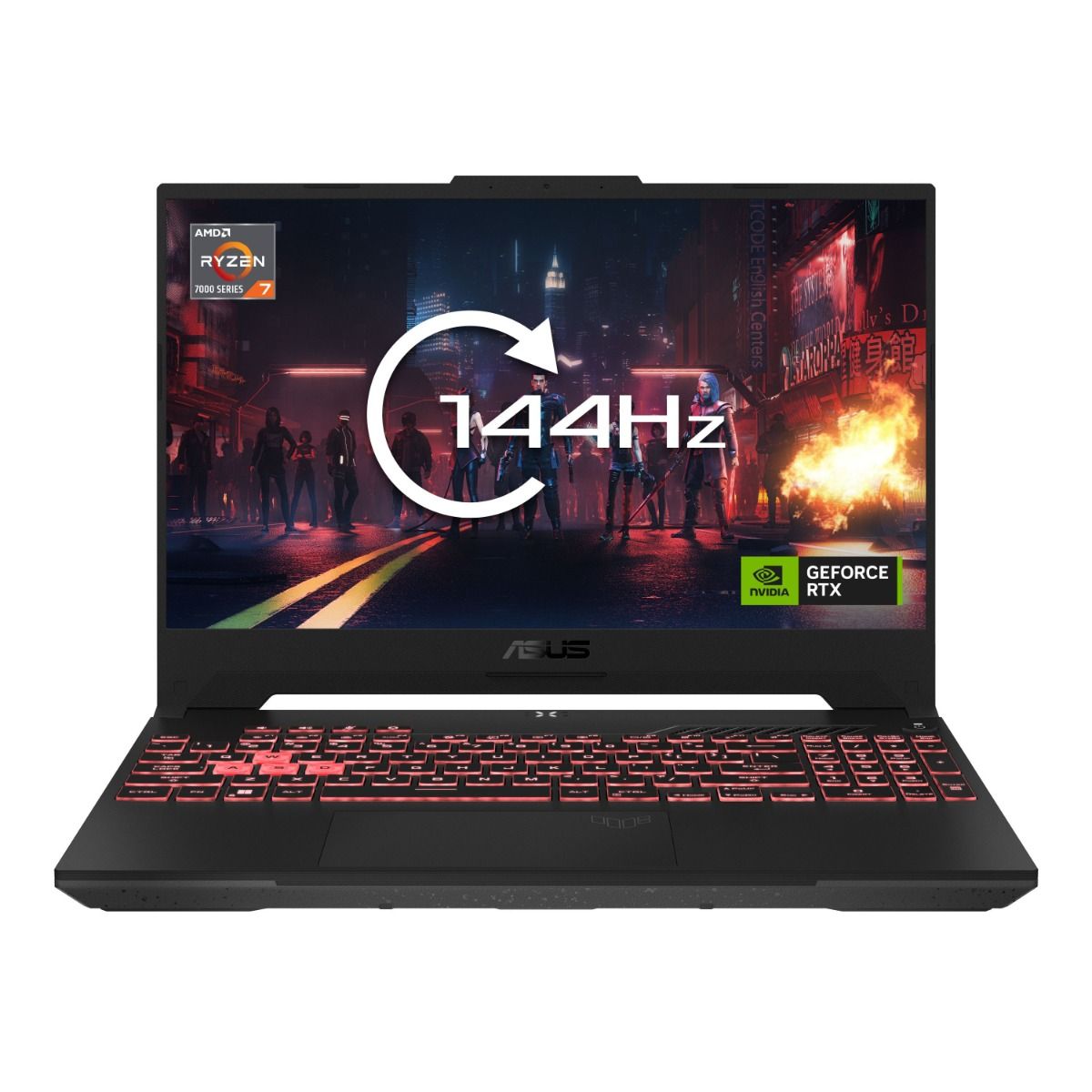 ASUS TUF Gaming A15 15.6" 144Hz Laptop Ryzen 7 16GB RAM 512GB SSD RTX 4050 Grey