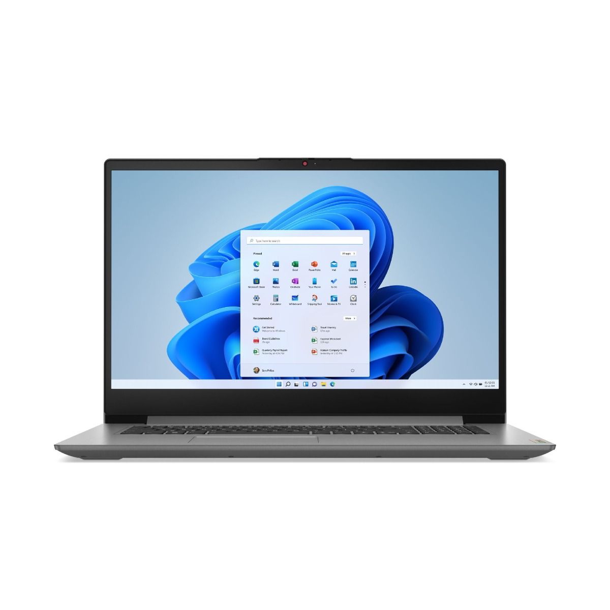 Lenovo IdeaPad 3 17IAU7 17.3" Laptop Intel Pentium Gold 4GB DDR4 RAM 128GB SSD