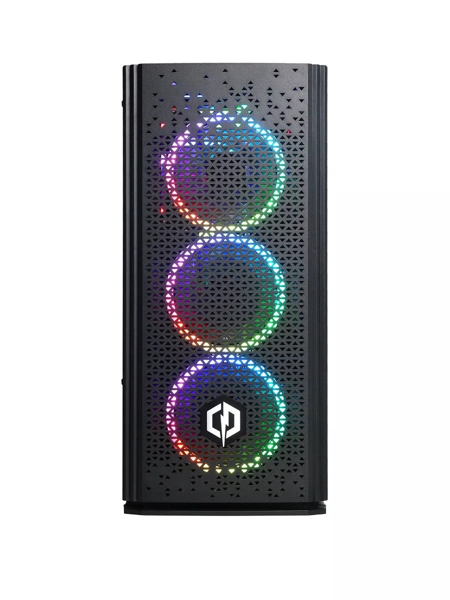 CyberPowerPC Blaze Desktop PC AMD Ryzen 5600G 8GB RAM 500GB - Black