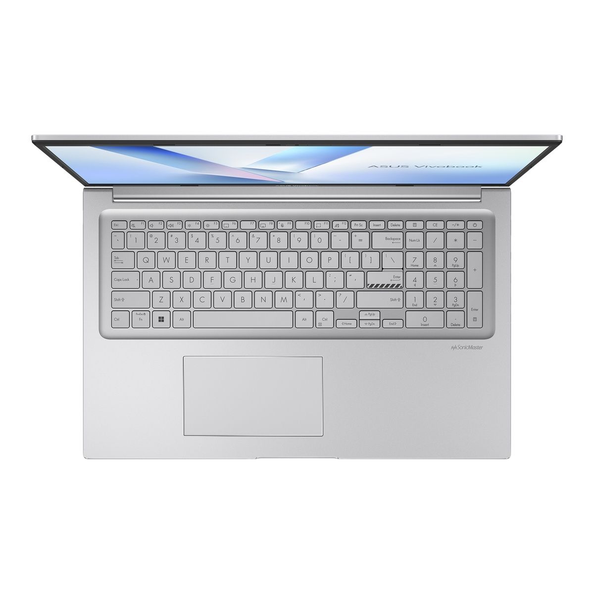 ASUS Vivobook 17 17.3" Core 5 120U 16GB RAM 512GB SSD Win 11 Home Cool Silver