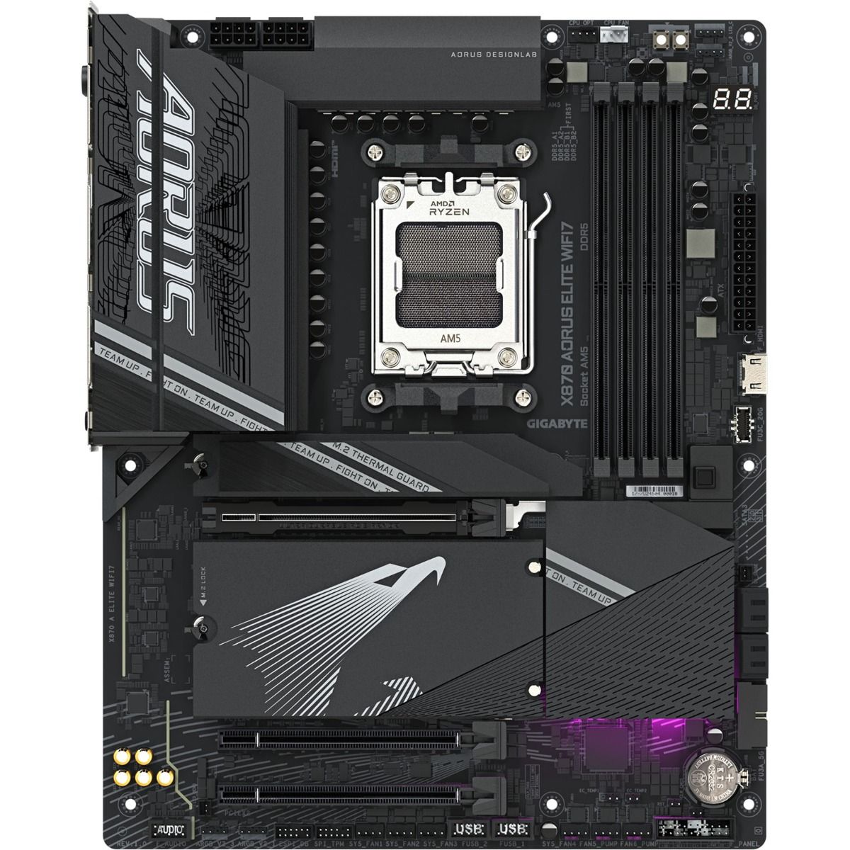 Gigabyte X870 Aorus Elite WiFi7 AM5 Socket Motherboard