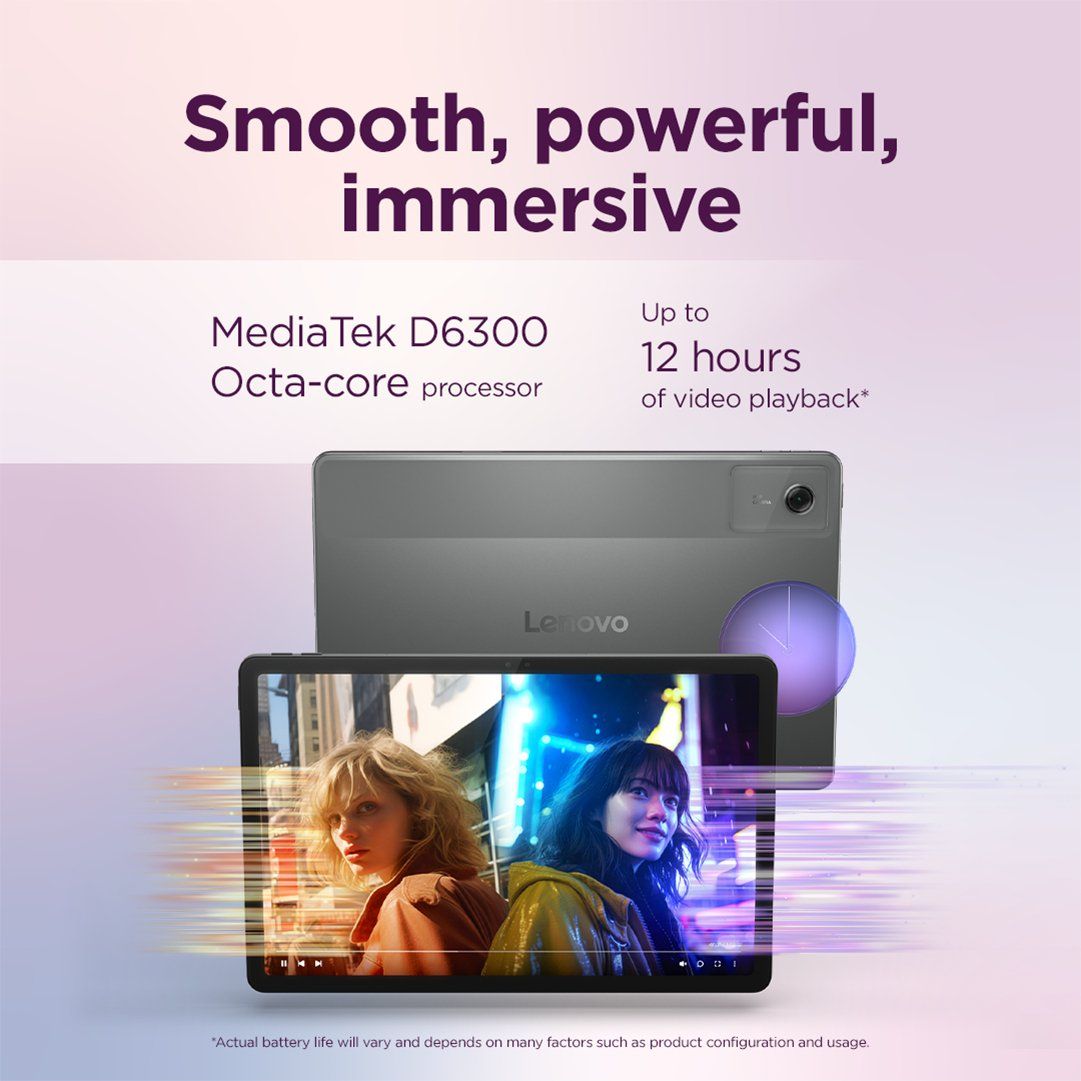 Lenovo Idea Tab Tablet MediaTek Dimensity 8GB RAM 128GB UFS Android