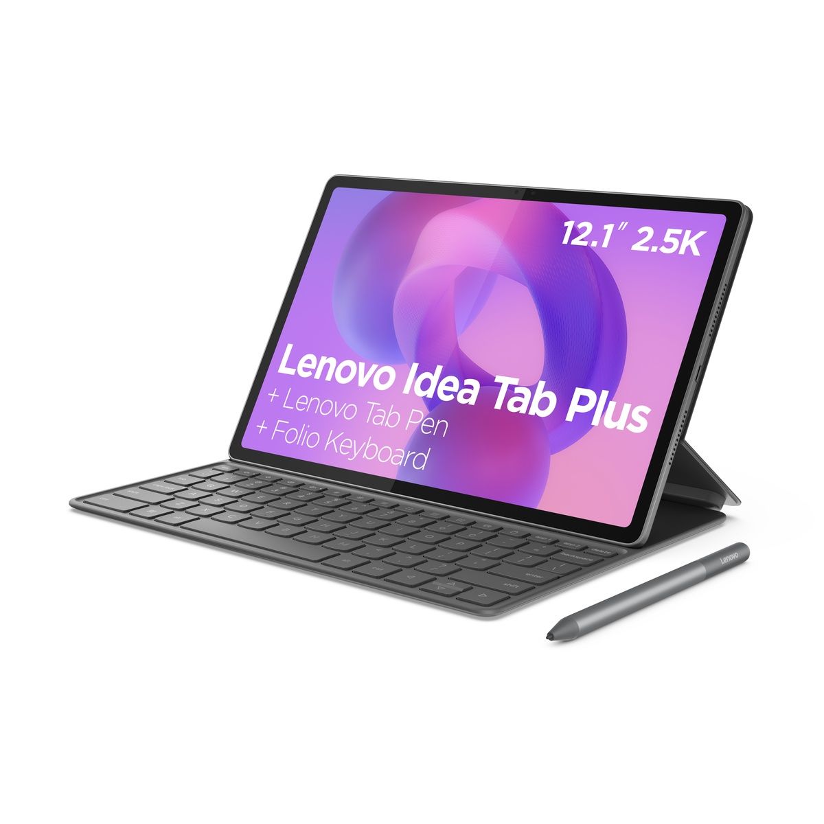 Lenovo Idea Tab Plus 12.1" Screen Dimensity 6400 12GB RAM Android 15 Grey