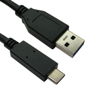 TEKshop 2 Meter USB-C Male to USB 3 Male Type A Cable 5Gbps 3A Power & Data USB3C-921-2M