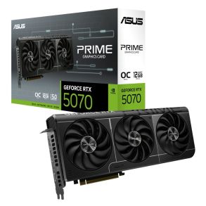 ASUS NVIDIA GeForce RTX 5070 Prime OC Graphics Card 12GB GDDR7 6144 Cores PRIME-RTX5070-O12G