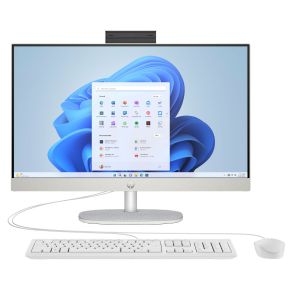 HP 24-cr0063na 23.8" All-in-One AIO PC Full HD Intel i3-N300 8GB 256GB White