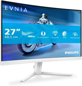 27M2C5501/00 Philips Evnia 5000 27" Quad HD Curved Gaming Monitor 180Hz 0.5ms Response