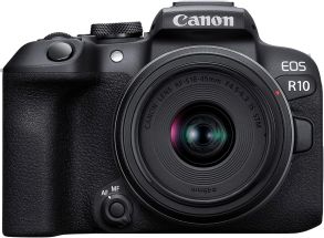 Canon EOS R10 Mirrorless Camera with RF-S 18-45mm IS STM Lens