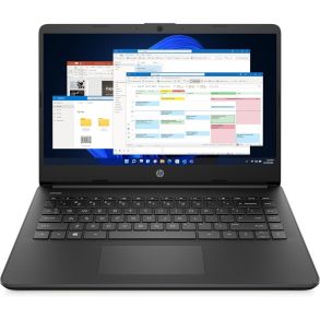 HP Stream 14s-dq0000sa 14" Laptop Intel N4120 4GB RAM 64GB Storage Black B0TU2EA