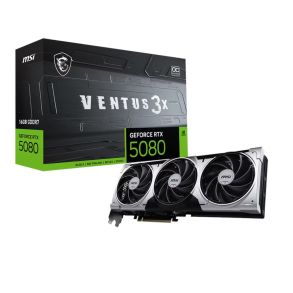 MSI GeForce RTX 5080 Ventus 3X OC 16GB GDDR7 Graphics Card