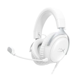 HyperX Cloud III Wired Gaming Headset - White