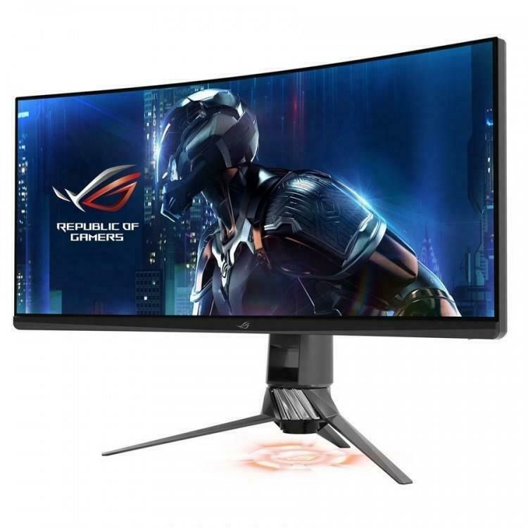 ASUS ROG Swift PG35VQ 35 Ultra-Wide Curved 200Hz 4ms Gaming Monitor 