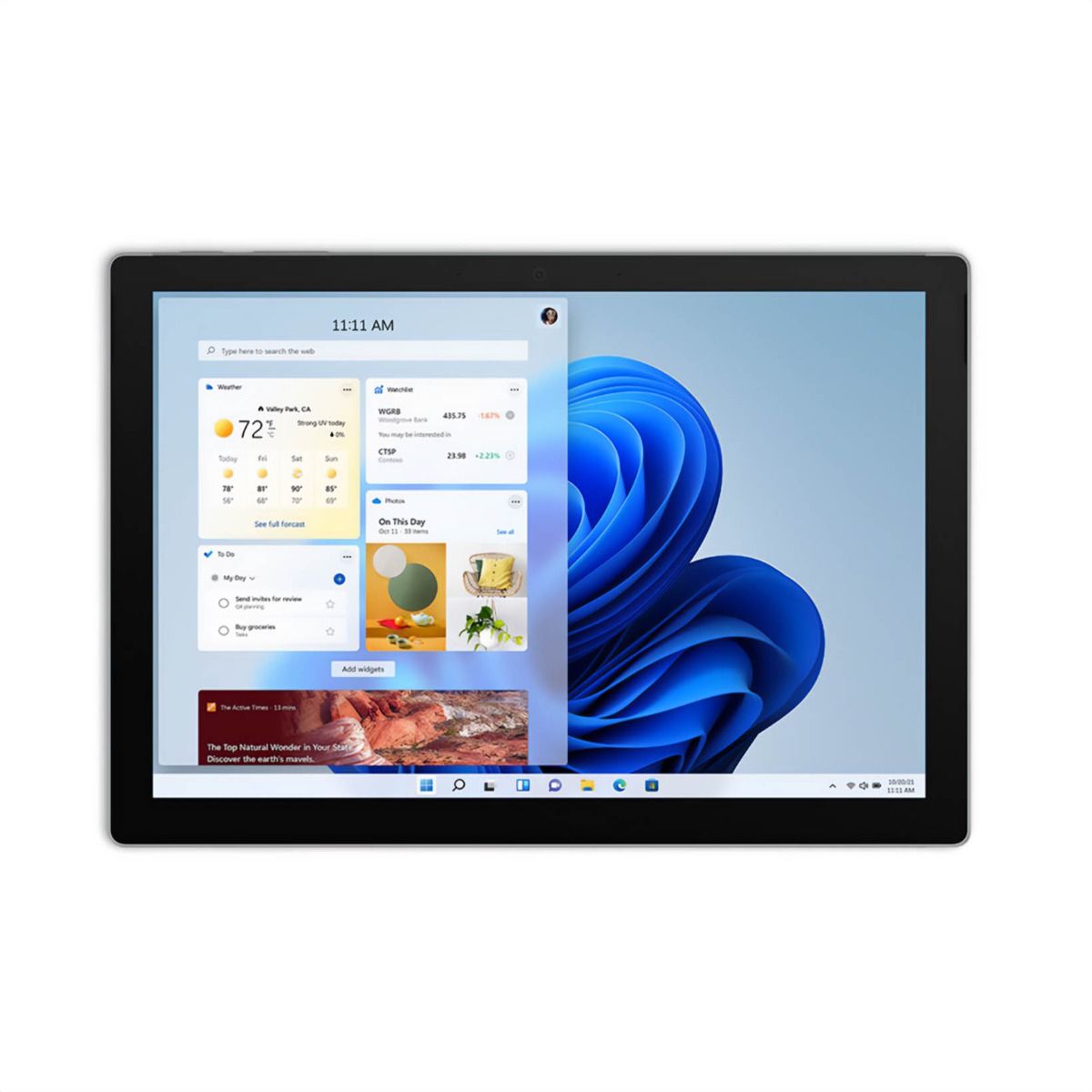 Microsoft Tablet Surface Pro 7 12.3" Touchscreen Intel Core i3 4GB RAM 128GB SSD