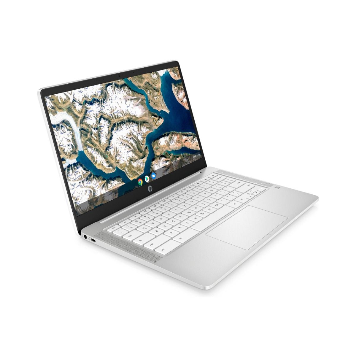 HP Chromebook 14a-na0500sa 14" Laptop Intel Celeron 4GB RAM 64GB eMMC White