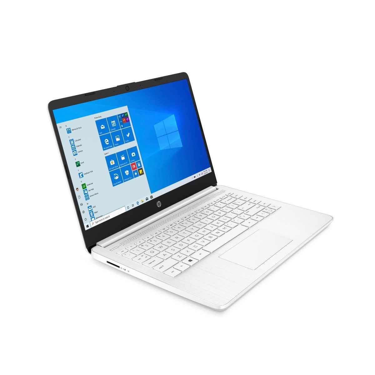 HP 14s-dq0506sa 14" Laptop Intel Celeron N4020 4GB RAM 64GB eMMC White