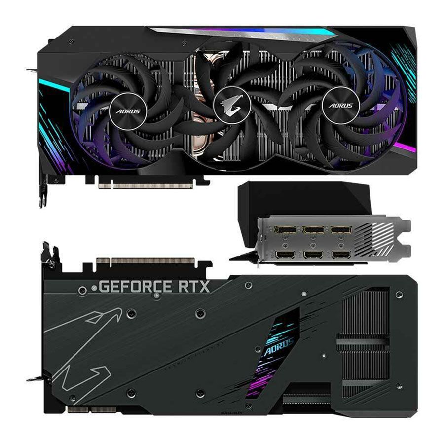 GIGABYTE GeForce RTX 3090 24 GB VRAM AORUS MASTER Professional Graphics Card