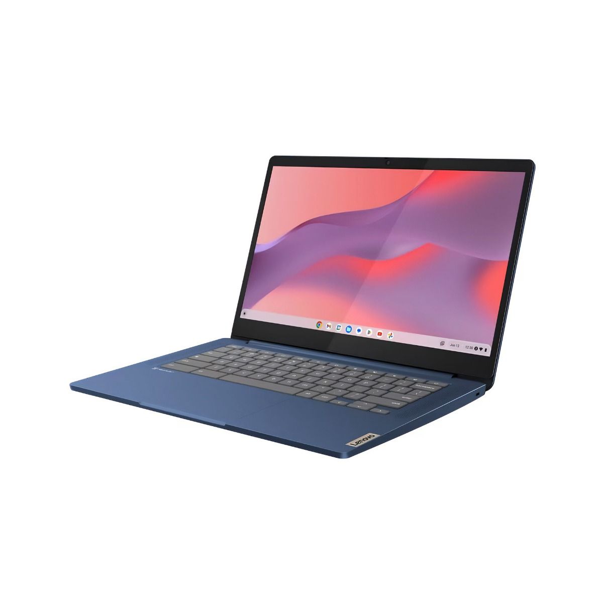 Lenovo IdeaPad Slim 3 14M868 14" Chromebook Laptop Kompanio 4GB 64GB Blue