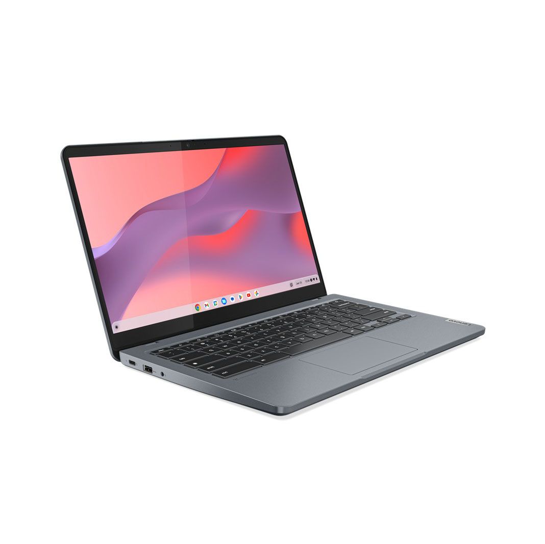 Lenovo IdeaPad Slim 3 Chromebook 14" Laptop Intel i3-N305 8GB RAM 128GB eMMC Storm Grey